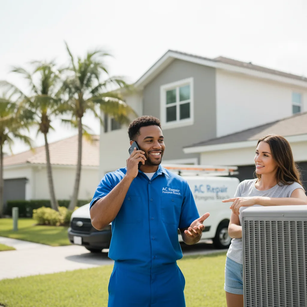 AC Repair Pompano Beach customer support in Converse